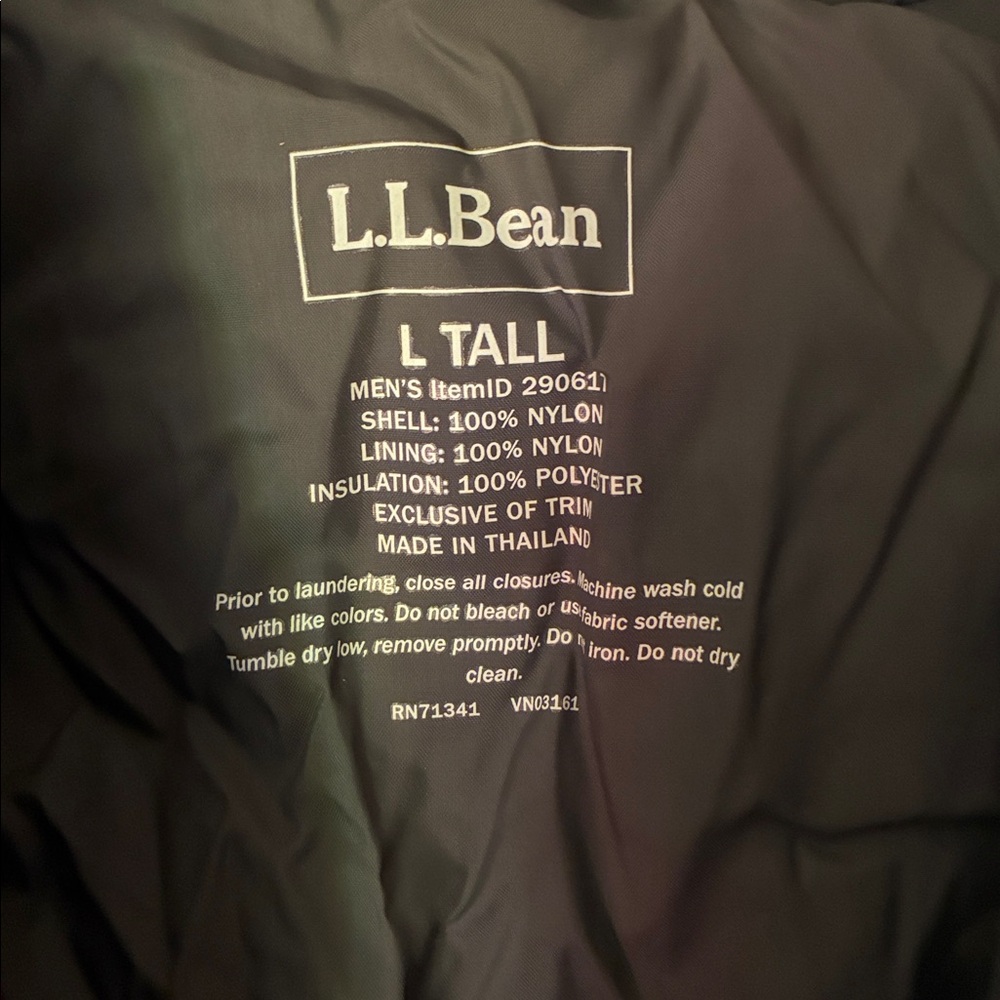 LLBean Men’s Primaloft Packaway Air Hoodie - Picture 10 of 14